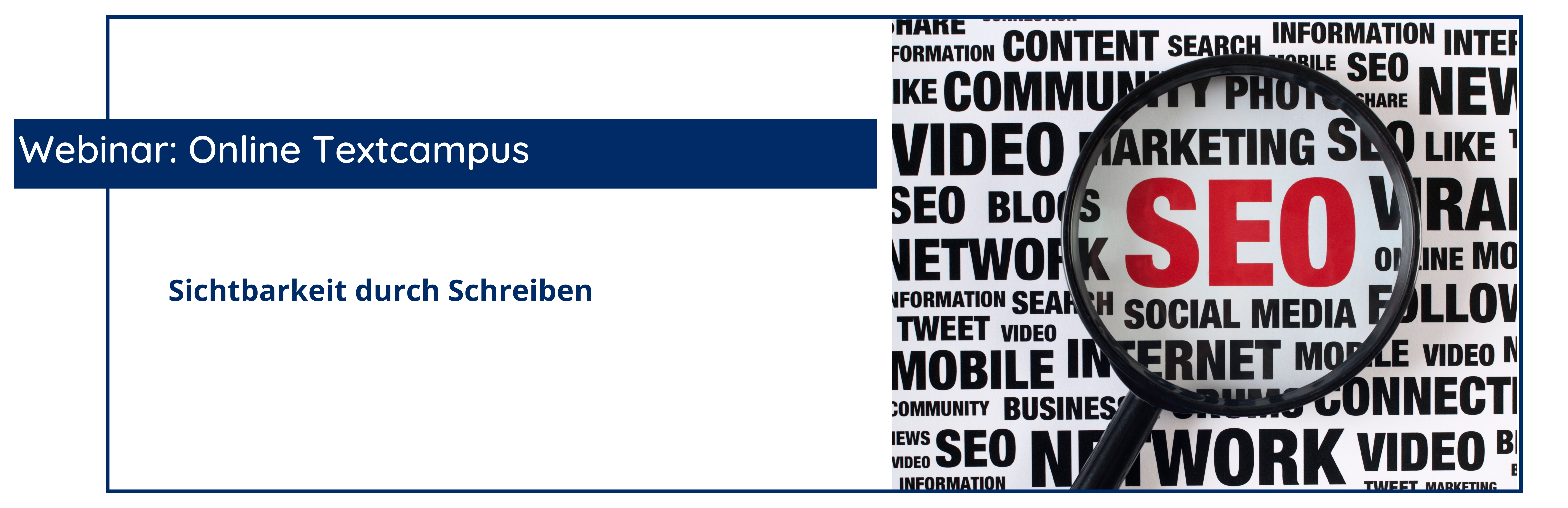 Online Textcampus - Sichtbarkeit durch Schreiben 1 - Social Media Agentur aus Oldenburg Social Media Agentur aus Oldenburg